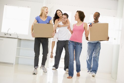 Packing boxes and moving supplies for a home move in Uxbridge