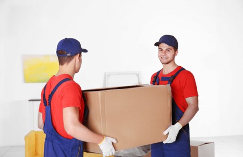 Uxbridge Movers team preparing a safe home relocation