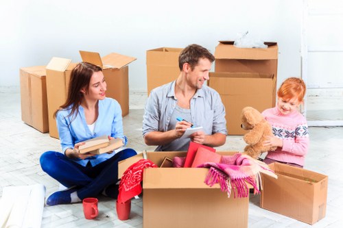 Student moving day in Uxbridge with access and parking considerations