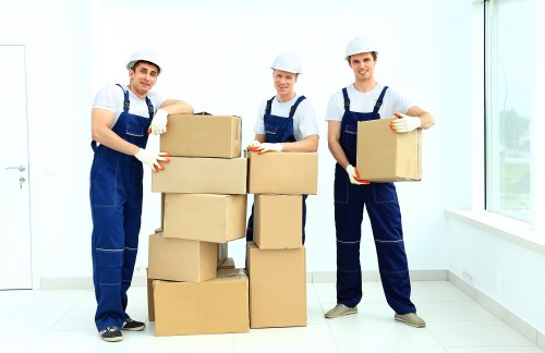 Local man with a van helping with a residential move in Uxbridge
