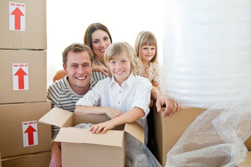 Residential property moving logistics in Uxbridge with parking considerations