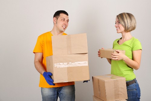 Commercial removals support for an office move in Uxbridge